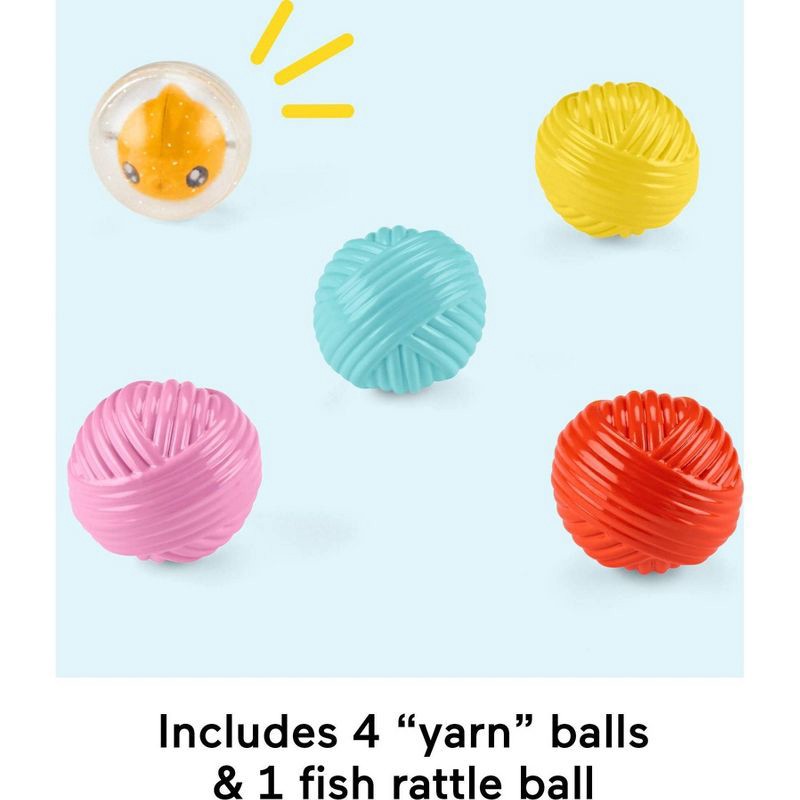 slide 5 of 6, Fisher-Price Kitty Ball Tower, 1 ct