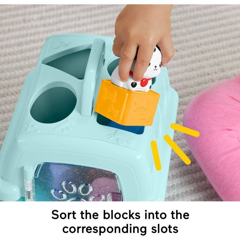 slide 3 of 6, Fisher-Price Busy Blocks Pet Carrier, 1 ct
