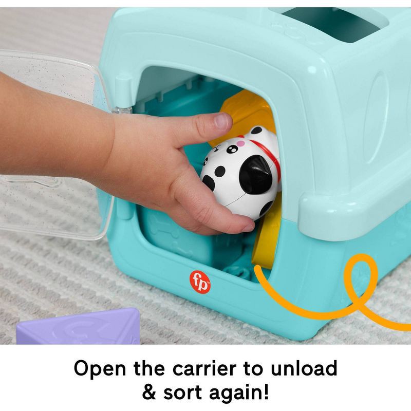 slide 4 of 6, Fisher-Price Busy Blocks Pet Carrier, 1 ct