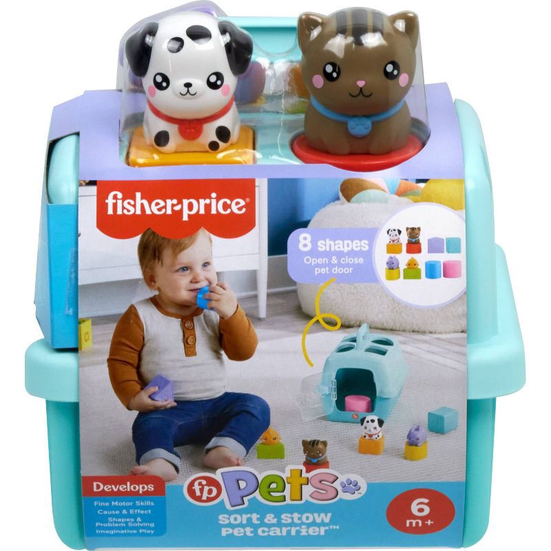 slide 6 of 6, Fisher-Price Busy Blocks Pet Carrier, 1 ct