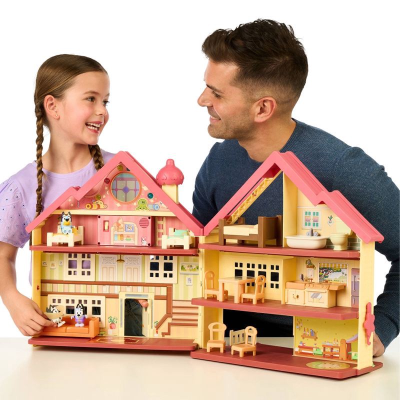 slide 3 of 11, Bluey Ultimate Lights & Sounds Playhouse with Muffin & Socks (Target Exclusive): Animation Doll Playsets with Figures, 1 ct