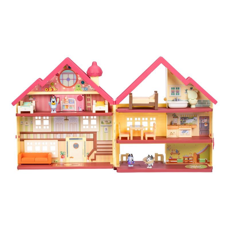 slide 11 of 11, Bluey Ultimate Lights & Sounds Playhouse with Muffin & Socks (Target Exclusive): Animation Doll Playsets with Figures, 1 ct