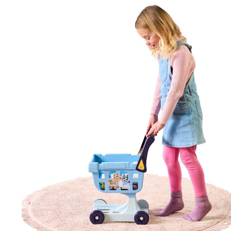 slide 7 of 10, Bluey Shopping Cart, 1 ct