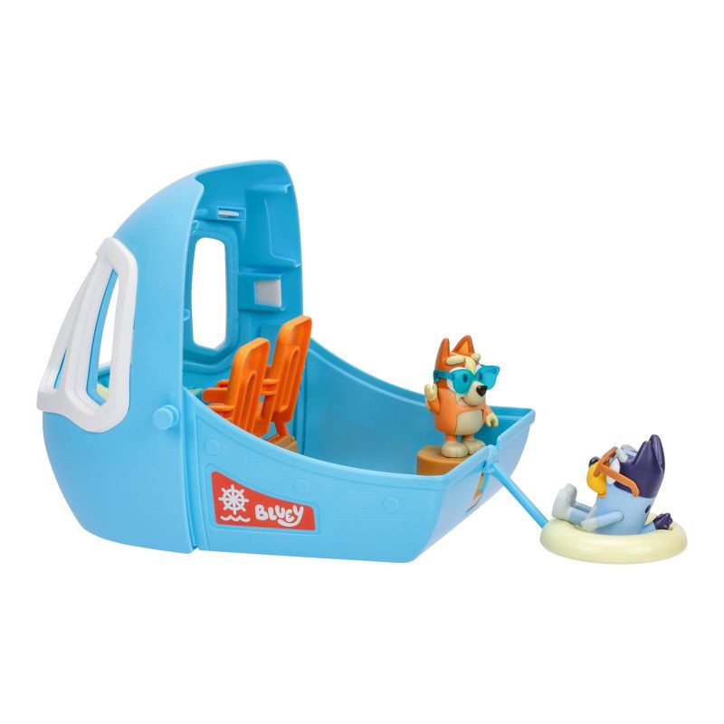 slide 11 of 16, Bluey 3-in-1 Airplane Playset: Sound Effects & Multiple Activities, Includes Figures, Educational Creative Thinking, 1 ct