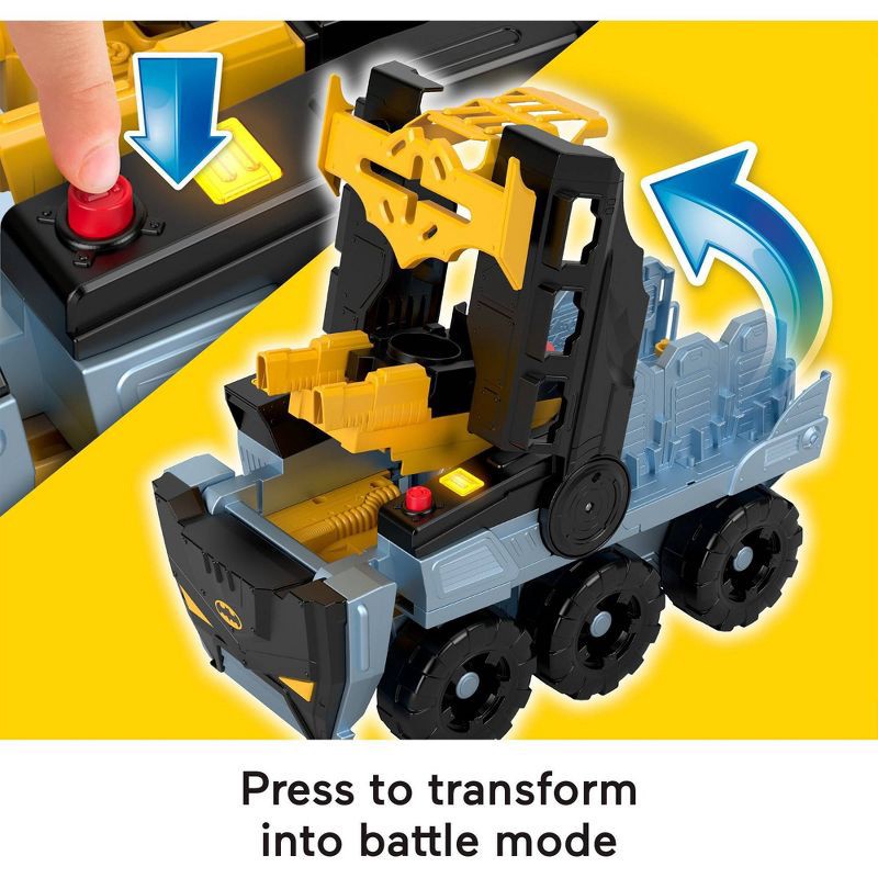 slide 3 of 6, Imaginext DC Comics Armor Up Transforming Vehicle, 1 ct