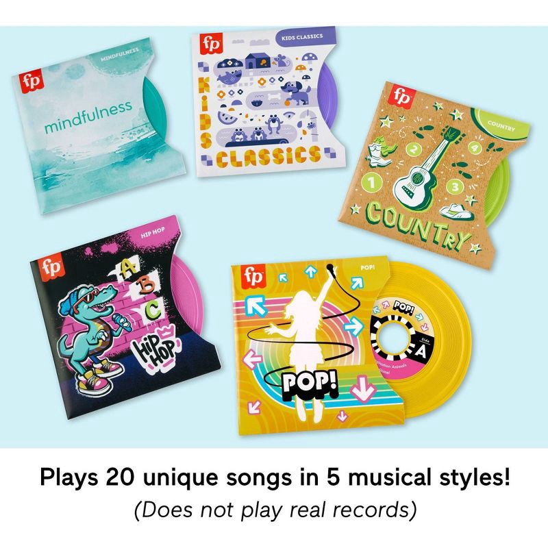 slide 3 of 6, Laugh & Learn Fisher-Price Rockin' Record Player Musical Toy for Preschool Pretend Play, 1 ct