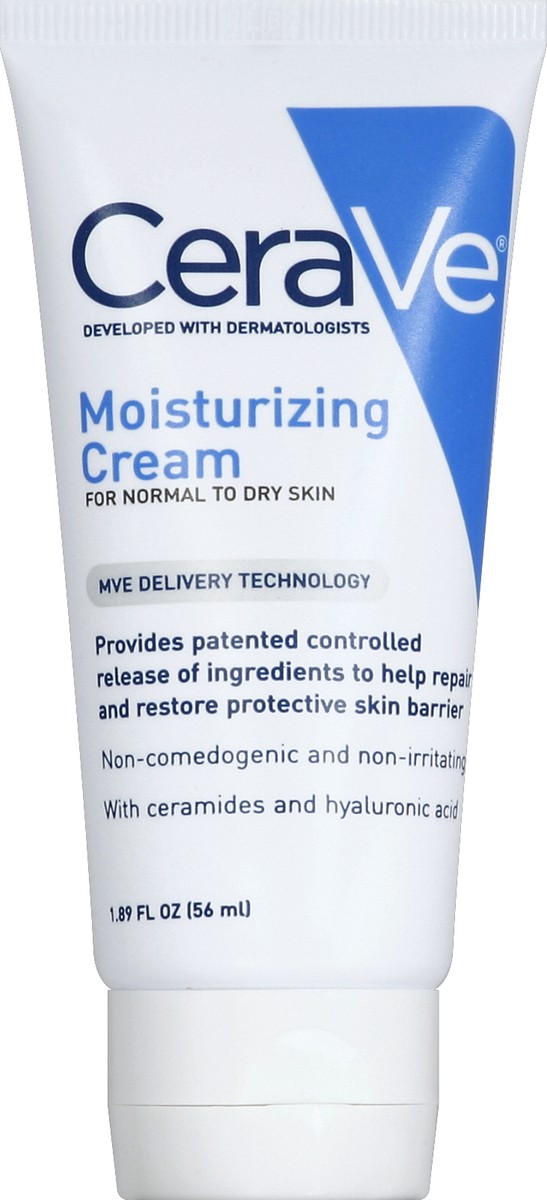 slide 3 of 4, CeraVe Moisturizing Cream, 1.89 fl oz