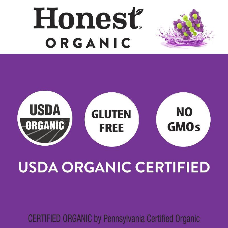 slide 7 of 11, Honest Kids Goodness Grapeness Organic Juice Drink - 8pk/6 fl oz Boxes, 8 ct; 6 fl oz
