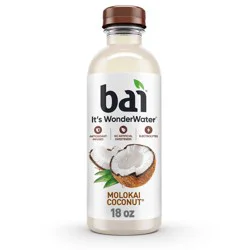Bai Molokai Coconut Antioxidant Water - 18 fl oz Bottle
