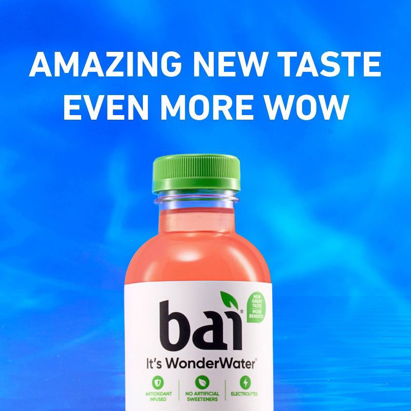 slide 3 of 8, Bai Kula Watermelon Antioxidant Water - 18 fl oz Bottle, 18 fl oz
