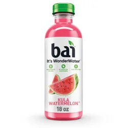 Bai Kula Watermelon Antioxidant Water - 18 fl oz Bottle