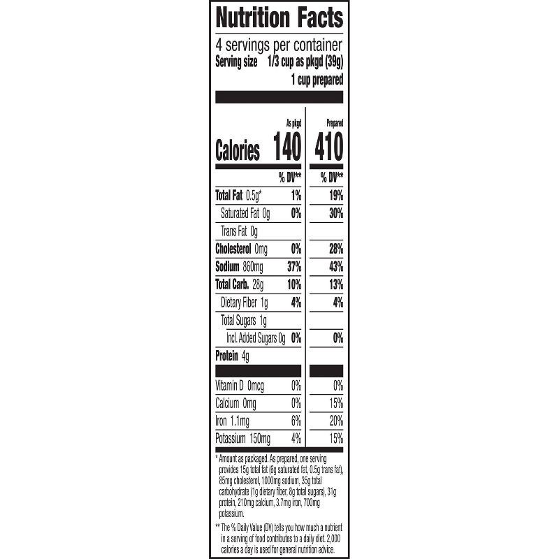 slide 4 of 6, Hamburger Helper Deluxe Beef Stroganoff Pasta Meal Kit - 5.5oz, 5.5 oz