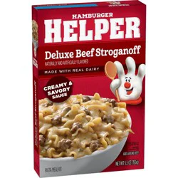 Hamburger Helper Deluxe Beef Stroganoff Pasta Meal Kit - 5.5oz