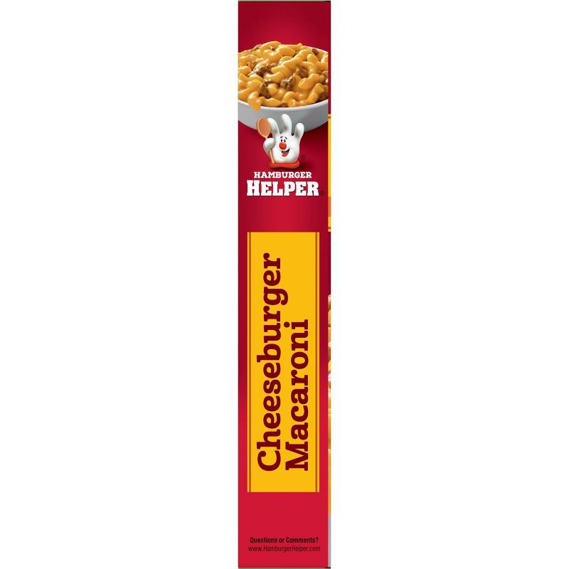 slide 3 of 6, Hamburger Helper Cheeseburger Macaroni Pasta Meal Kit - 6.6oz, 6.6 oz