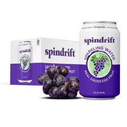 Spindrift Grapeade Sparkling Water - 8pk/12 fl oz Cans