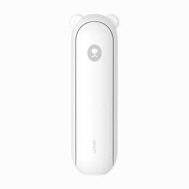 slide 1 of 5, JISULIFE Handheld Mini Fan, 3-in-1 Hand Fan and Portable USB Rechargeable Pocket Fan - White: Personal Handheld Fan, Battery Operated, 3 Speeds, 1 ct