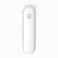 JISULIFE Handheld Mini Fan, 3-in-1 Hand Fan and Portable USB Rechargeable Pocket Fan - White: Personal Handheld Fan, Battery Operated, 3 Speeds