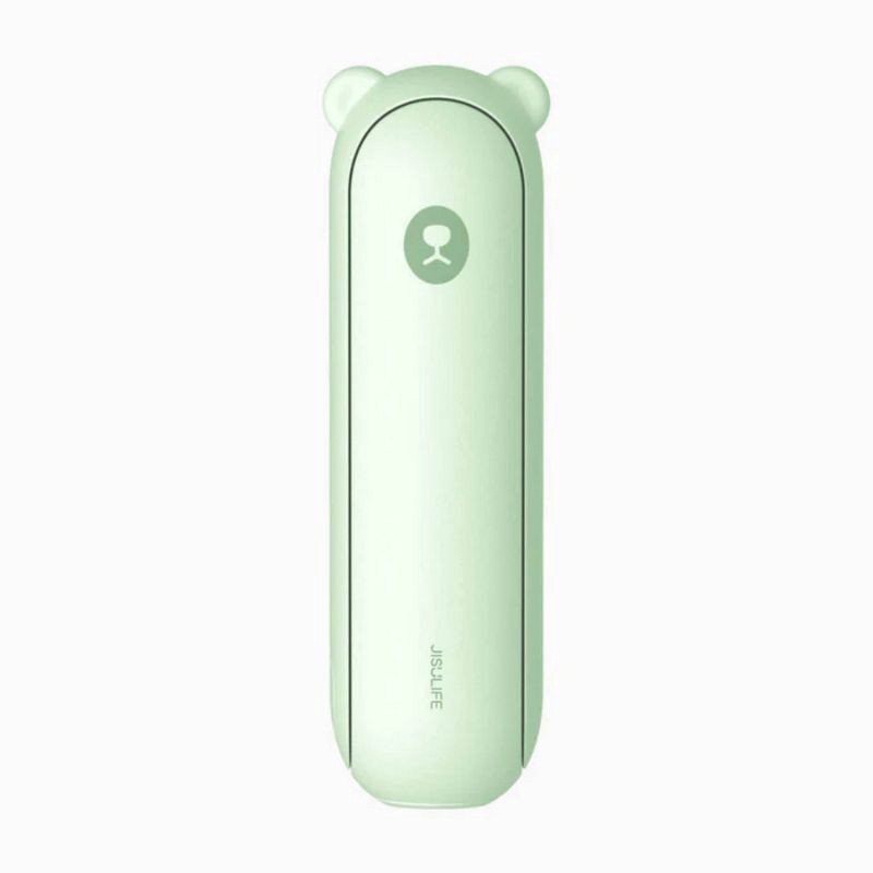 slide 1 of 5, JISULIFE Handheld Mini Fan, 3-in-1 Hand Fan and Portable USB Rechargeable Pocket Fan - Green: Personal Handheld Fan, Battery Operated, 3 Speeds, 1 ct