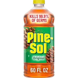 Pine-Sol Original Pine All Purpose Cleaner - 60 fl oz: Liquid Cleaners, Multi-Surface, Disinfects, Plastic Jug