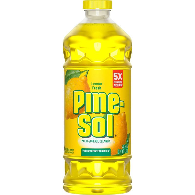slide 2 of 11, Pine-Sol Lemon Fresh All Purpose Cleaner - 48 fl oz, 48 fl oz