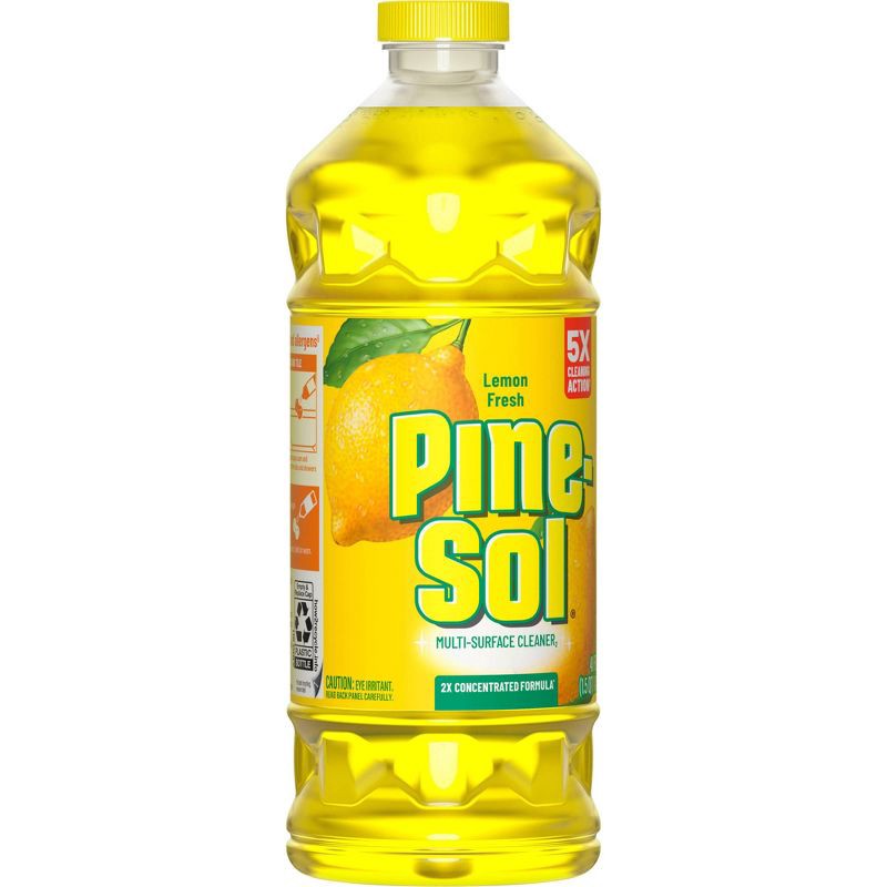 slide 8 of 11, Pine-Sol Lemon Fresh All Purpose Cleaner - 48 fl oz, 48 fl oz