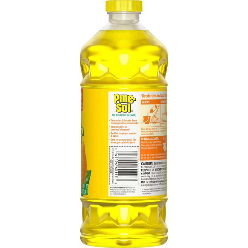 slide 9 of 11, Pine-Sol Lemon Fresh All Purpose Cleaner - 48 fl oz, 48 fl oz