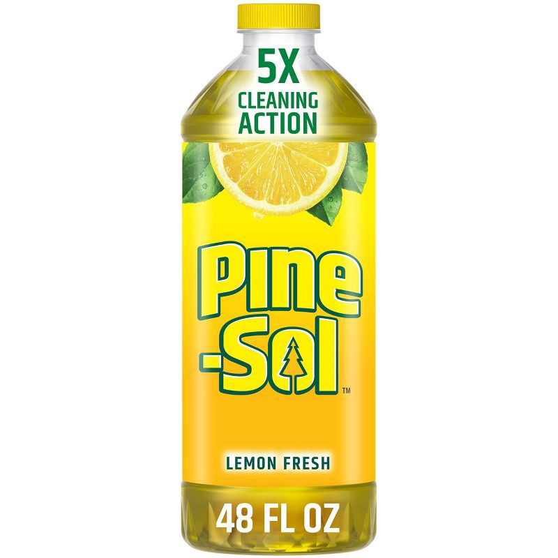 slide 1 of 12, Pine-Sol Lemon Fresh All Purpose Cleaner - 48 fl oz, 48 fl oz
