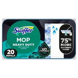 Swiffer Unstopables Fresh Heavy Duty Wet Cloths Refill - 20ct