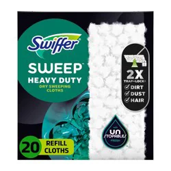 Swiffer Unstopables Fresh Heavy Duty Dry Cloths Refill - 20ct
