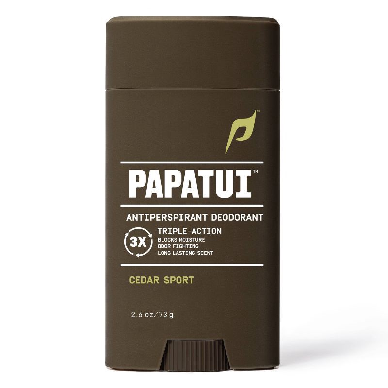 slide 2 of 10, Papatui Men's 48-Hour Protection Sweat & Odor Control Solid Antiperspirant Deodorant - Cedar Sport - 2.6oz, 2.6 oz