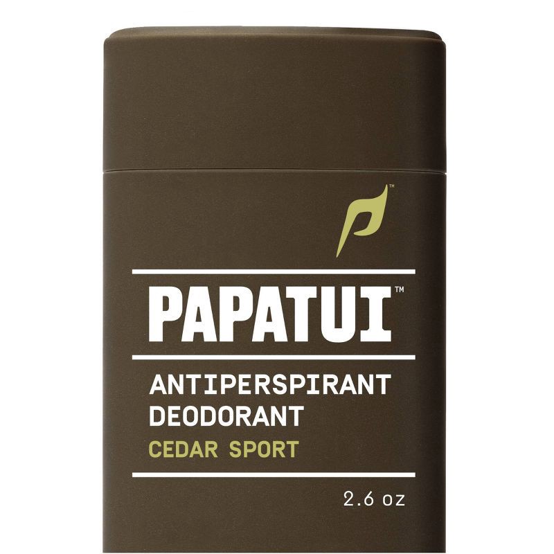slide 1 of 11, Papatui Men's 48-Hour Protection Sweat & Odor Control Solid Antiperspirant Deodorant - Cedar Sport - 2.6oz: Vegan, Triclosan-Free, 2.6 oz