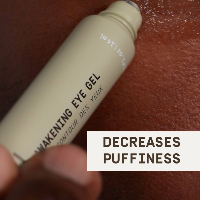 slide 3 of 9, Papatui Men's Paraben-Free Hyaluronic Acid and Caffeine Eye Gel Rollerball - Unscented - 0.5 fl oz, 0.5 fl oz