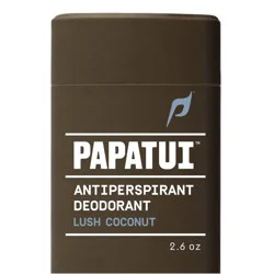 Papatui Men's 48-Hour Protection Sweat and Odor Control Solid Antiperspirant Deodorant - Lush Coconut - 2.6oz