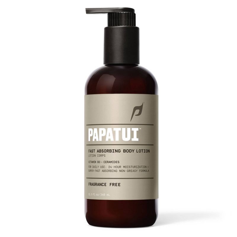 slide 2 of 8, Papatui Men's Paraben-Free Non-Greasy Fast Absorbing Body Lotion - Unscented - 11.5 fl oz, 11.5 fl oz