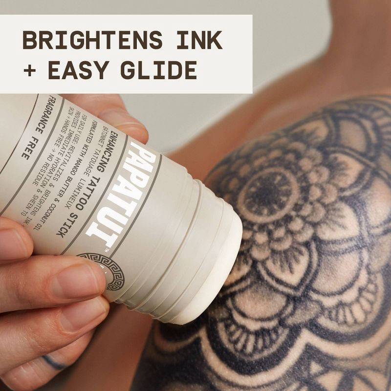 slide 4 of 9, Papatui Paraben-Free Protect and Brighten Vitamin E Enhancing Body Tattoo Stick - Unscented - 2.6oz, 2.6 oz