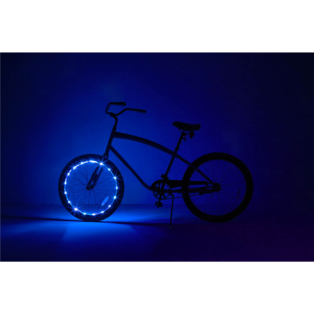 slide 2 of 4, Wheel Brightz Blue LED Bicycle Wheel Light, 1 ct
