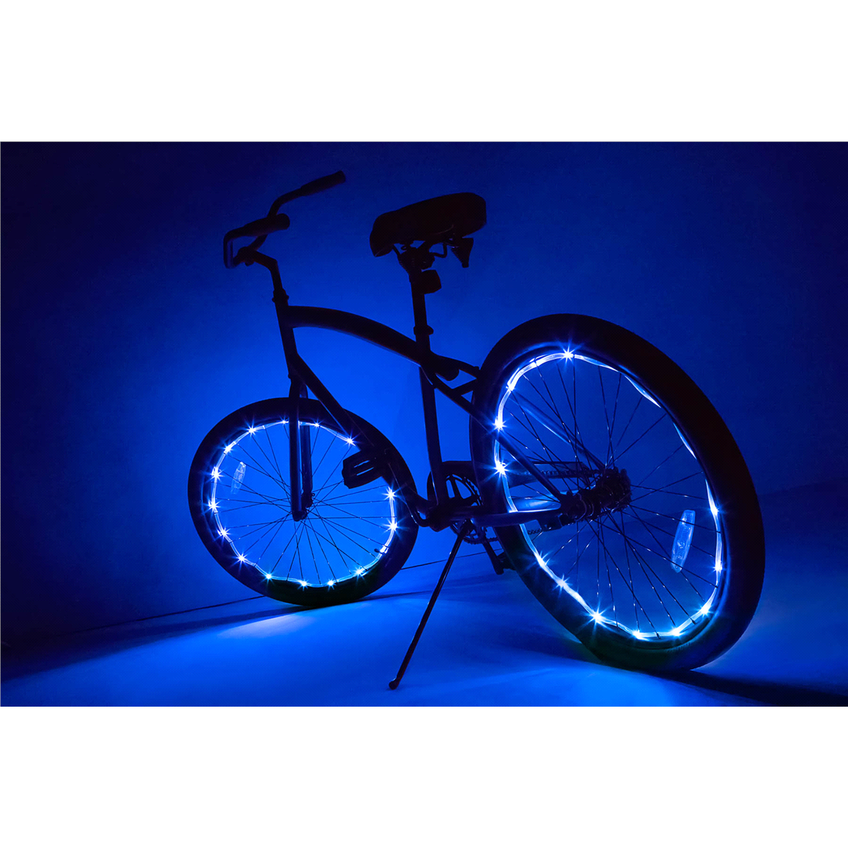 slide 3 of 4, Wheel Brightz Blue LED Bicycle Wheel Light, 1 ct