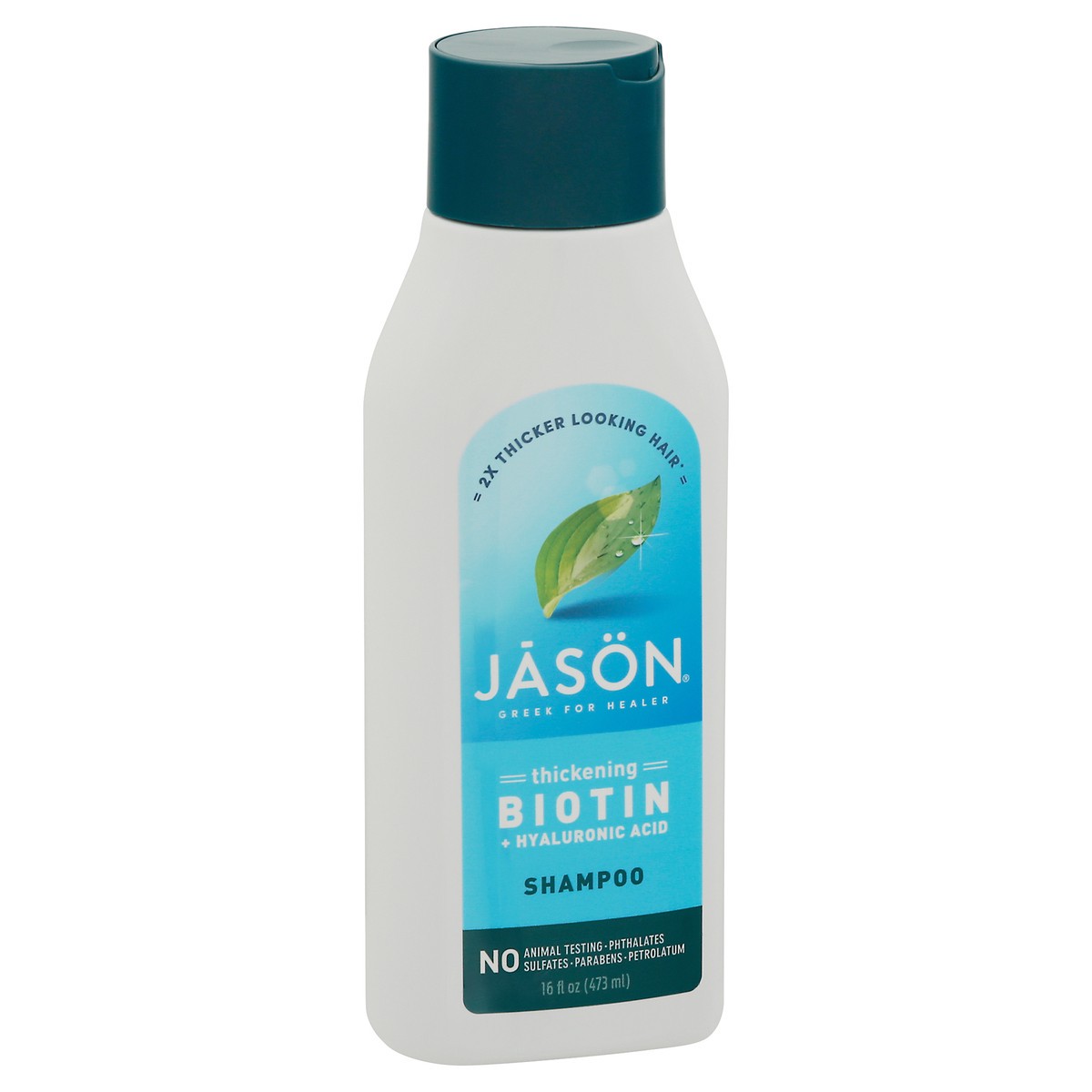 slide 3 of 9, Jason Biotin + Hyaluronic Acid Thickening Shampoo 16 fl oz, 16 fl oz