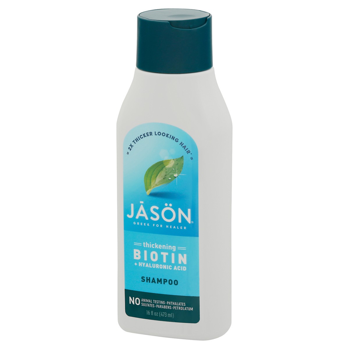 slide 4 of 9, Jason Biotin + Hyaluronic Acid Thickening Shampoo 16 fl oz, 16 fl oz