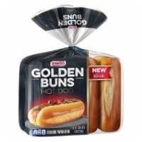slide 1 of 1, Bimbo Hot Dog Golden Buns, 13.55 oz