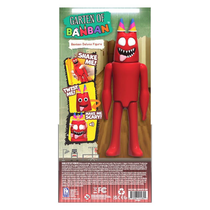 slide 5 of 5, Garten of BanBan Deluxe Action Figure: 5 Points Articulation, PVC & ABS Material, 12" Tall, 1 ct