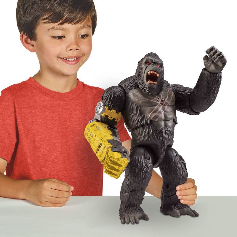 slide 3 of 8, Godzilla x Kong: The New Empire Mega Punching Kong 13" Action Figure, 1 ct