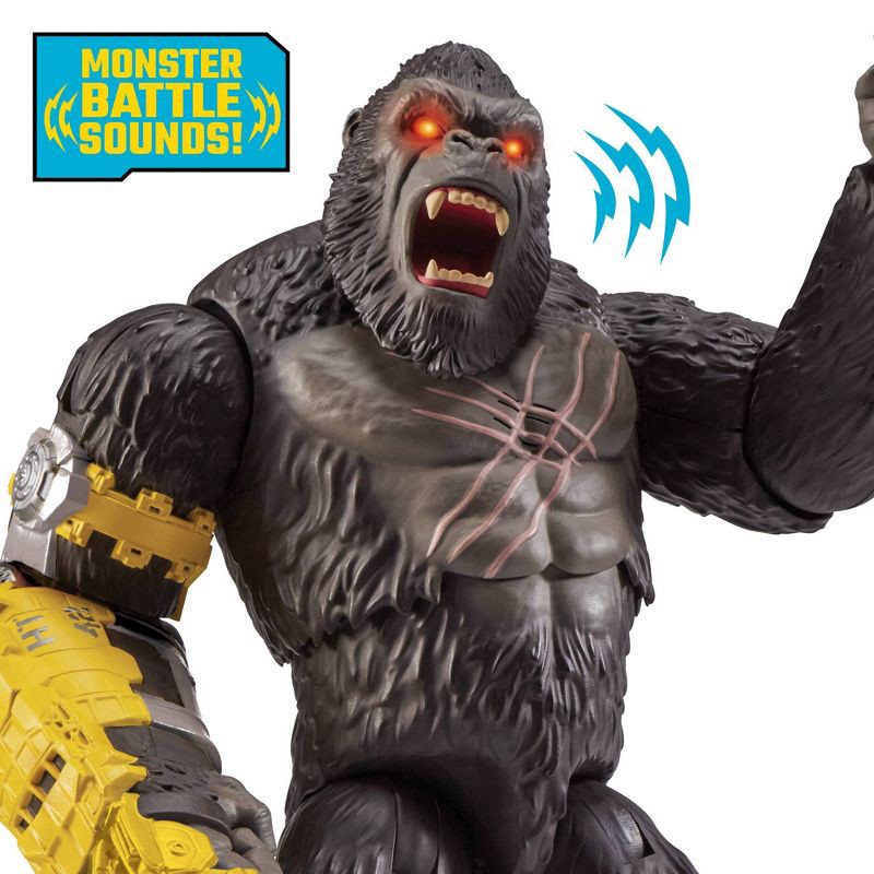 slide 5 of 8, Godzilla x Kong: The New Empire Mega Punching Kong 13" Action Figure, 1 ct