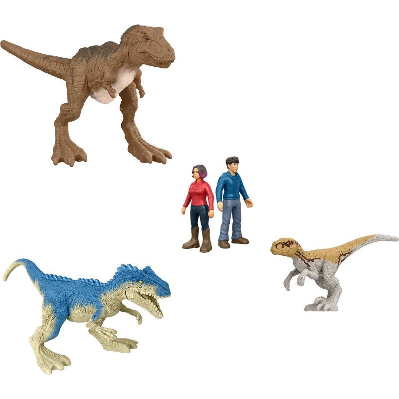 slide 3 of 6, Mattel Jurassic World Chaos Theory Mini Figure Set - 20pk, 20 ct