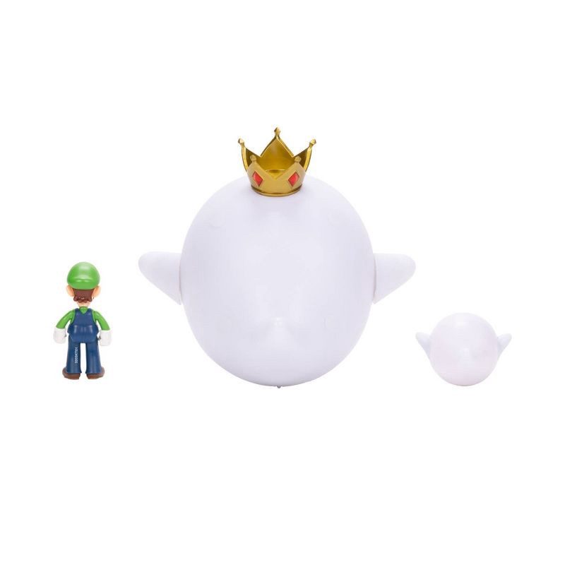 slide 4 of 5, Nintendo King Boo with Luigi Action Figure Set - 3pk(Target Exclusive), 3 ct