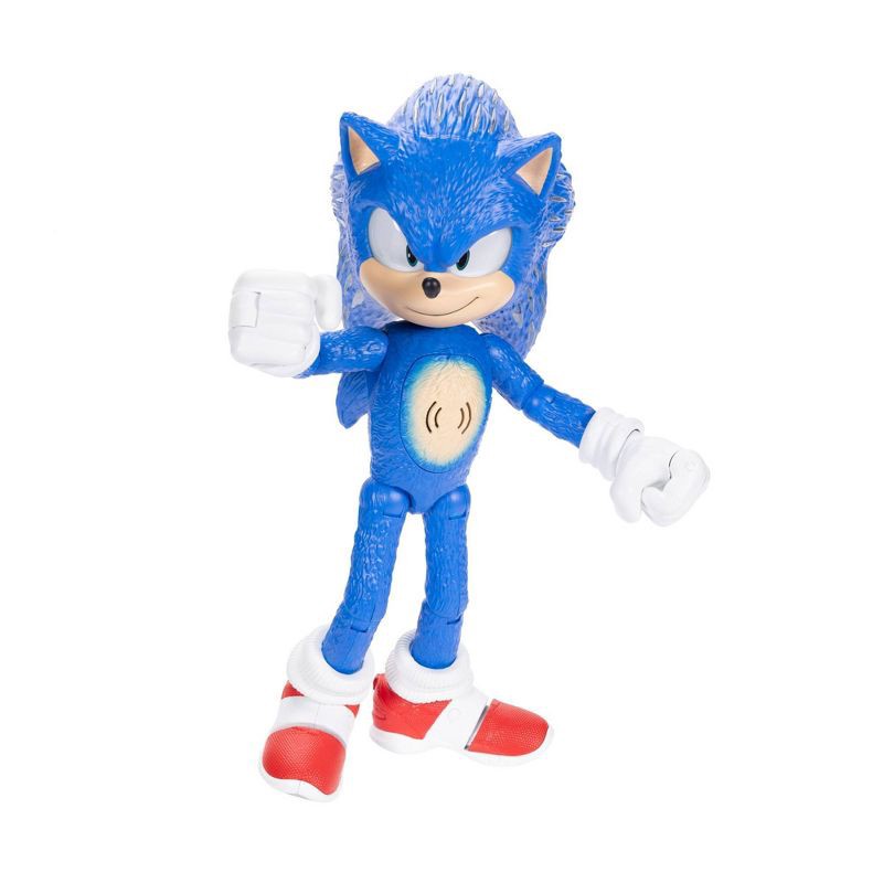 slide 4 of 5, Sonic the Hedgehog 3 Ultimate Talking Sonic Figure, 1 ct