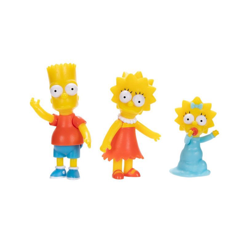 slide 4 of 5, The Simpsons 2.5" Family Mini Figure Set - 7pk, 7 ct