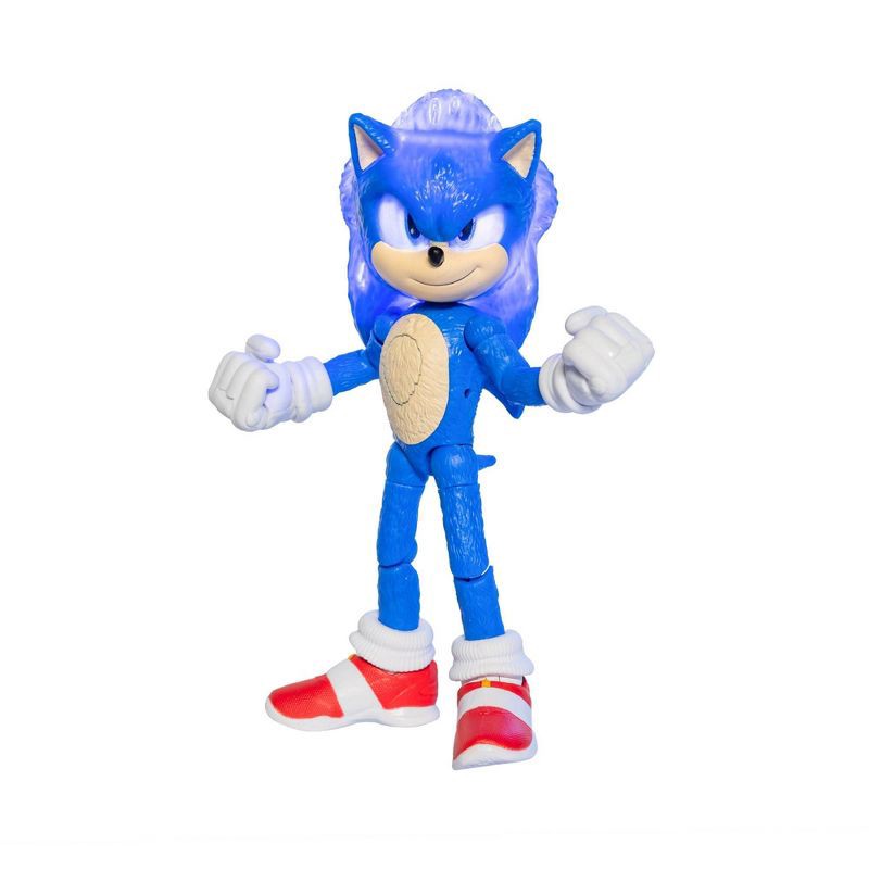 slide 6 of 10, Sonic the Hedgehog 3 5" Action Figure Set - 4pk: Superheroes & Comics, Animation, TV and Movies, Batteries Included (Target Exclusive), 4 ct