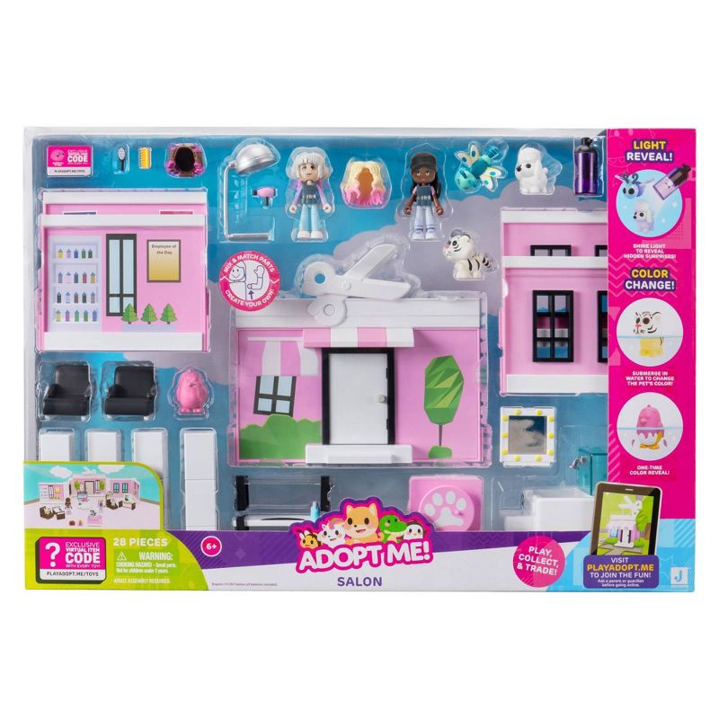 slide 2 of 13, Adopt Me Pet Salon Playset with Mini Figures, 1 ct