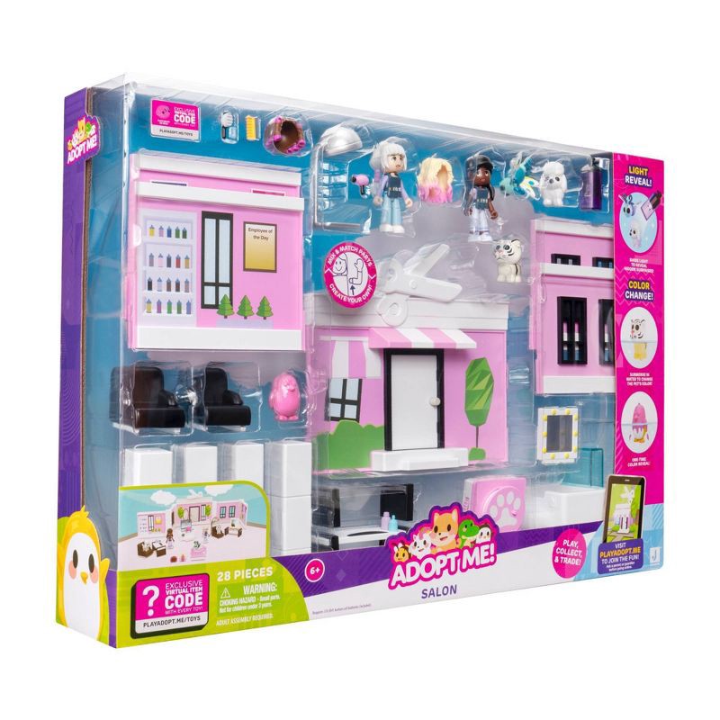 slide 11 of 13, Adopt Me Pet Salon Playset with Mini Figures, 1 ct